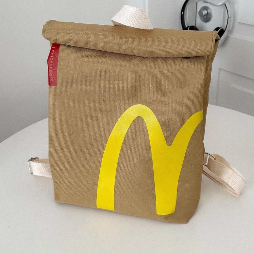 Novelty McDonald’s Bag Backpack